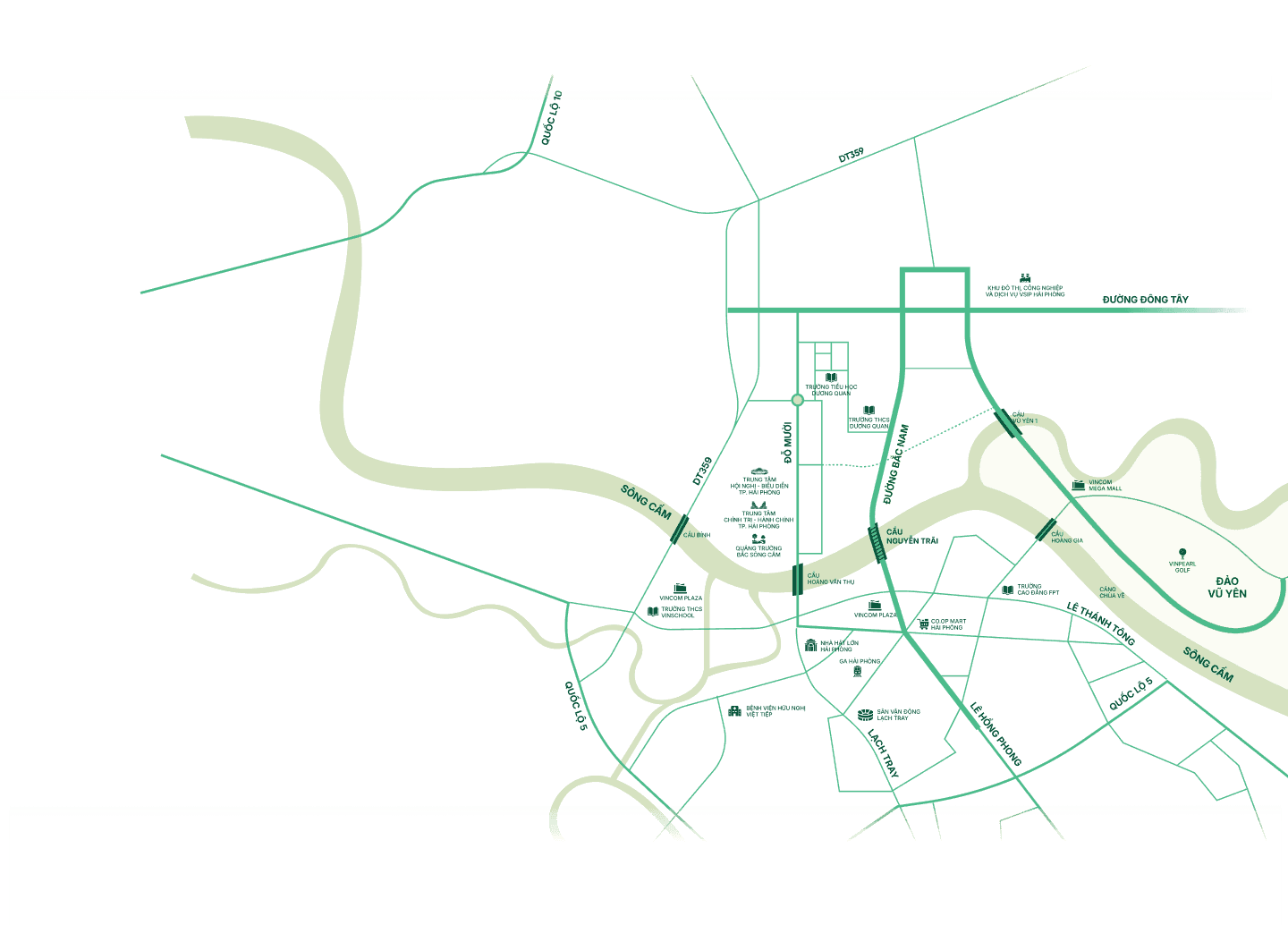 Vị trí dự án Sol Garden